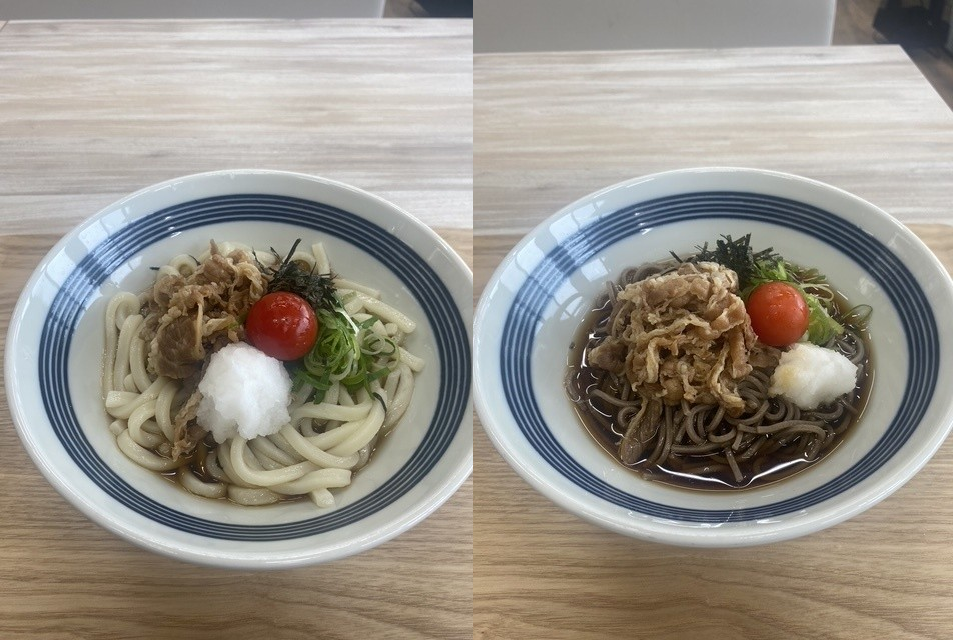冷し肉うどん・そば
￥1,000